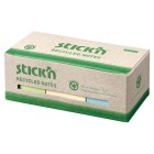Stick'n Recycled Notes 38x50mm 100 Sheet Assorted Box 12 image