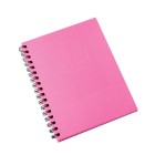 Spirax 511 Spiral Notebook Hard Cover 225x175mm 200 Pages Pink image