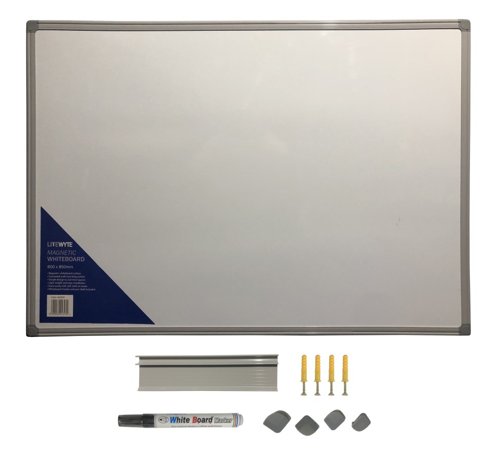 Litewyte Whiteboard Magnetic A1 600x850mm