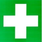 First Aid Sticker Large 210x210mm image