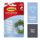 3M Command Hook Medium Clear Pack 2 image