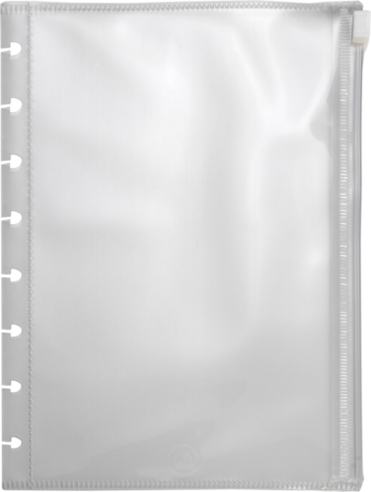 ARC Poly Zip Pocket A5 Clear Pack 2