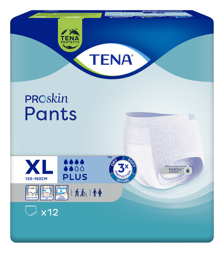 TENA 792710 Pants PROskin PLUS XL Pack of 12