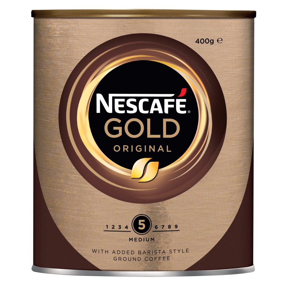 Nescafe Gold Original Freeze Dried Instant Coffee 400g Tin