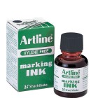 Artline Permanent Marker Refill Ink 20ml Bottle Black image