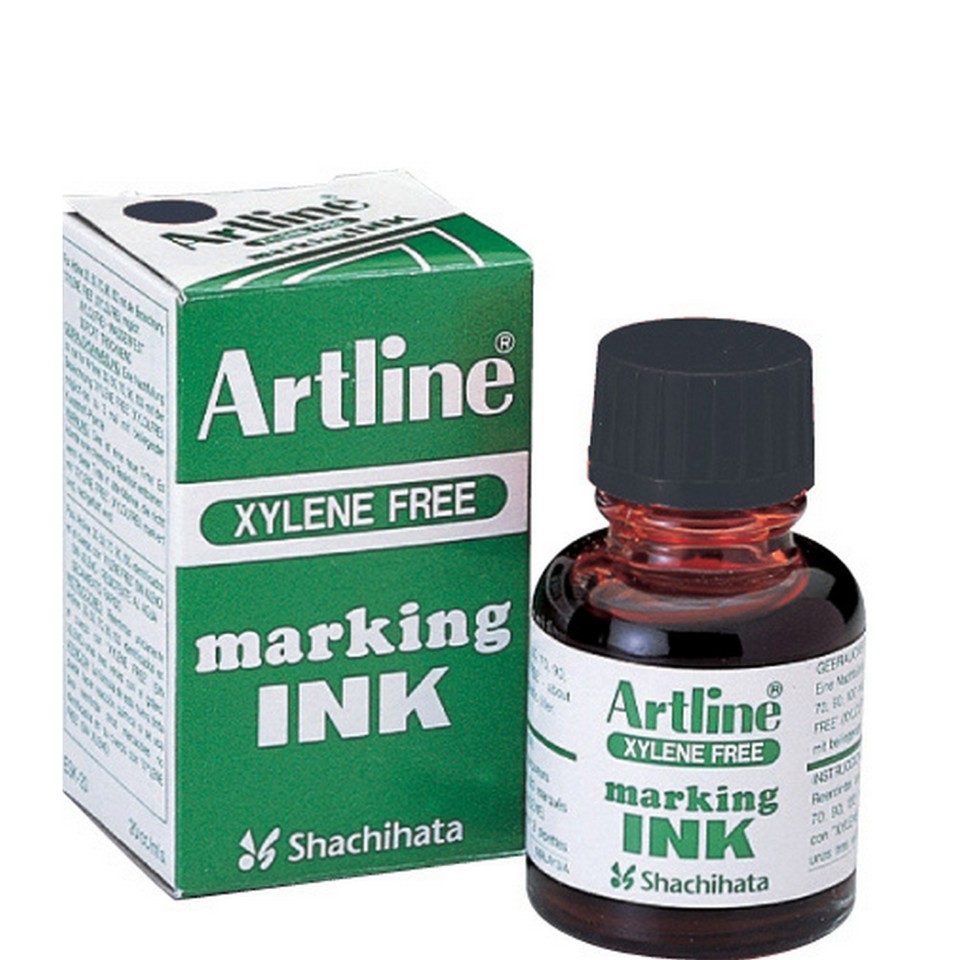 Artline Permanent Marker Refill Ink 20ml Black