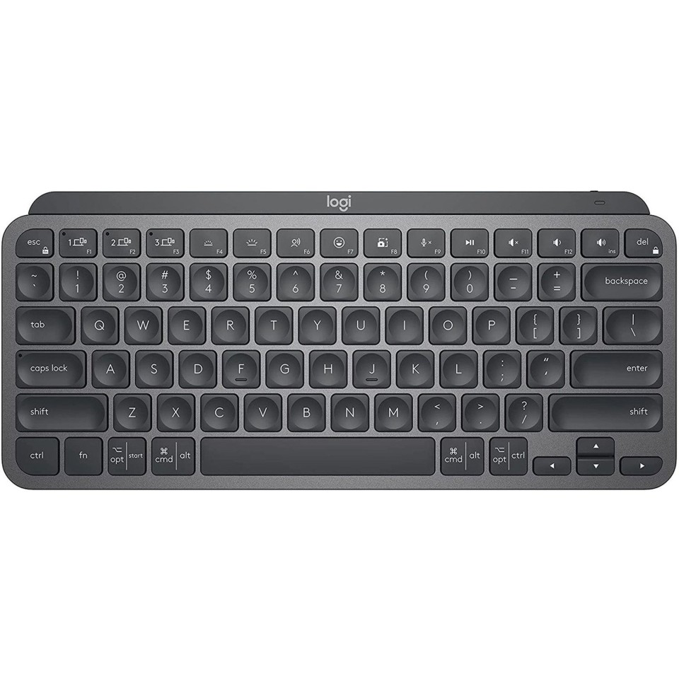 Logitech Mx Keys Mini Wireless Illuminated Keyboard - Graphite