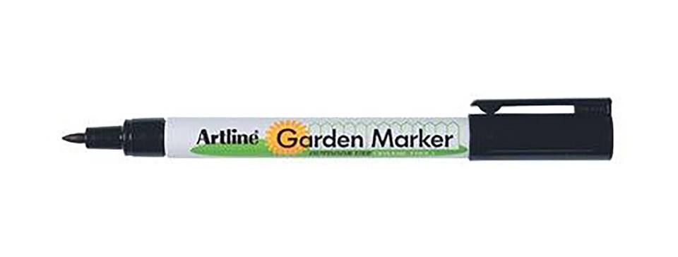 Artline 780 Garden Marker Bullet Tip Fine 0.7mm Black Pack 12