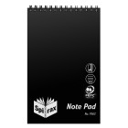 Spiral Notebook Shorthand 200x125mm Polypropylene Cover Top Opening 100 Page image