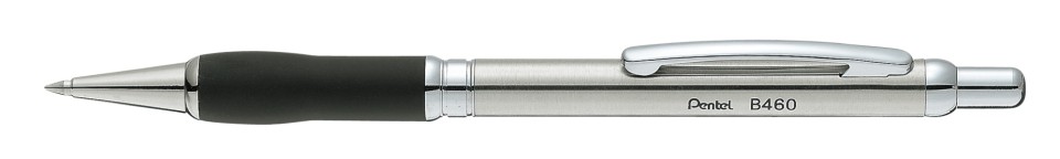 Pentel Sterling Steel Ballpoint Pen 0.8mm Black
