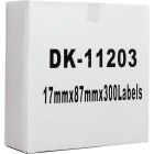 Icon Compatible DK11203 Labels 17x87mm Roll 300 image