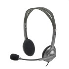 Logitech H110 Stereo Headset With Noise-cancelling Microphone image