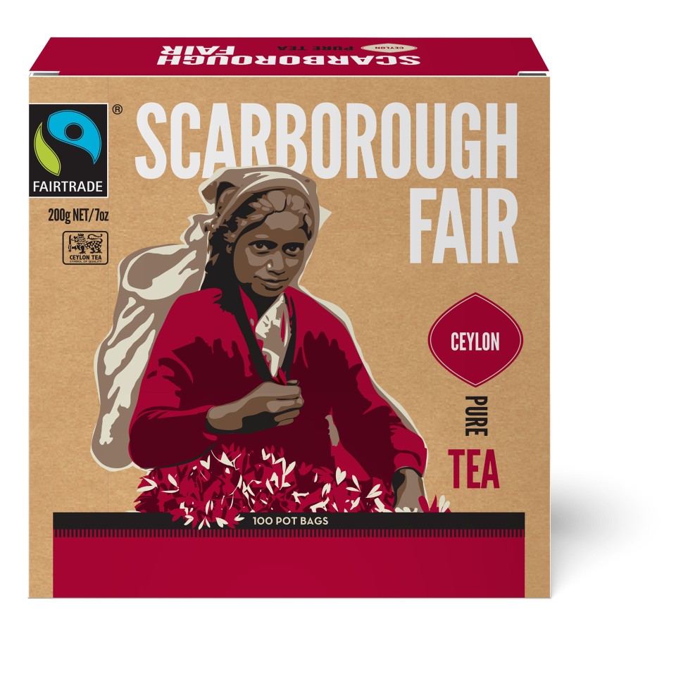 Scarborough Fair Black Tea Packet 100