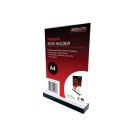 Deflecto Premium Sign/Menu Holder Double Sided Acrylic Base A4 image