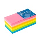 NXP Self-Adhesive Sticky Notes Removable 76x76mm Bright Colours Pack 12 image
