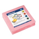 Sorb-X Colourtex Heavy Duty Wipes Red 400mm x 400mm SX6402 Pack of 10 image