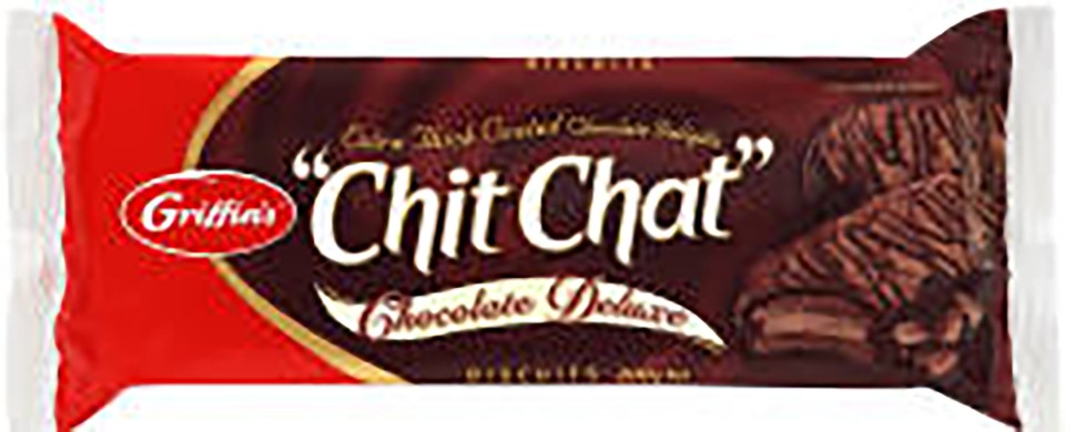 Griffins Chocolate Chit Chat Biscuits Pack