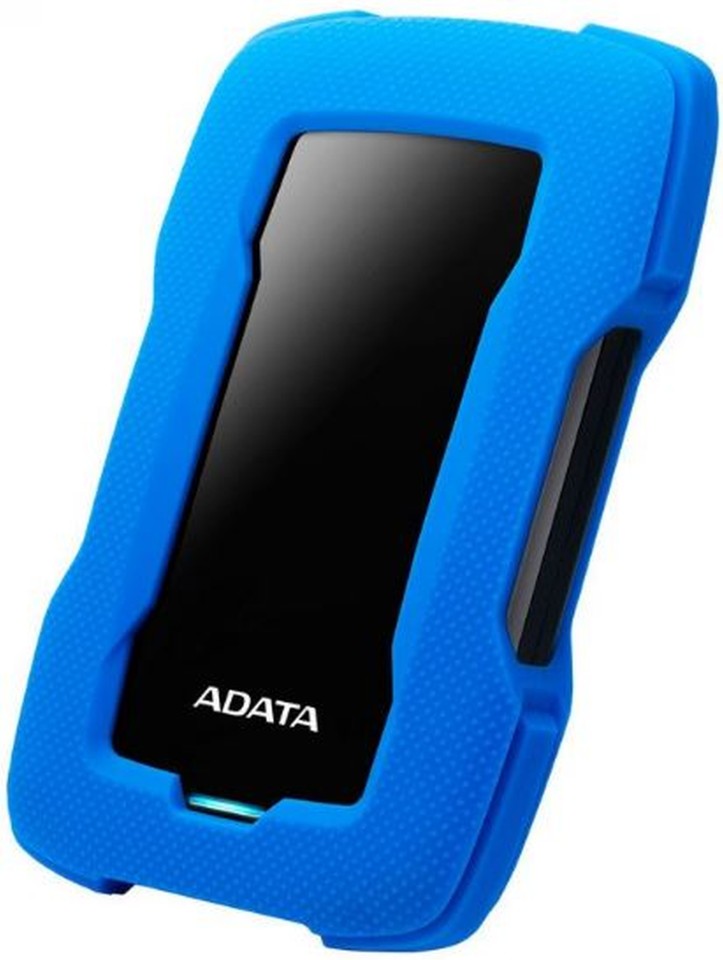 Adata External Hard Drive Durable 1TB Blue