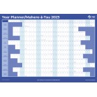 NXP 2023 Wall Planner A1 Double Sided Laminated image