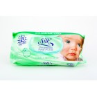 Silk Fragrance Free Baby Wipes Pack of 80