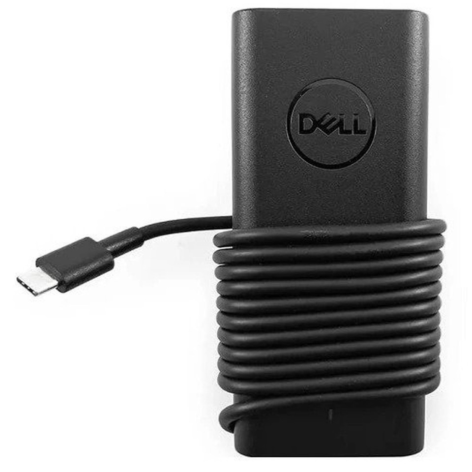 Dell Charger USB-C 65W AC Adapter with Power Cord