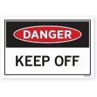 Sign -  Danger Keep Off 450 X 300 Each image