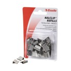 Esselte 45200 Nalclip Refills Medium Stainless Steel Pack 50 image