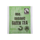 One. Organic Green Tea Sachet Fairtrade Carton 200 image