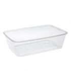 Uni-Chef Container Rectangle PP 650mL Pack 50 image