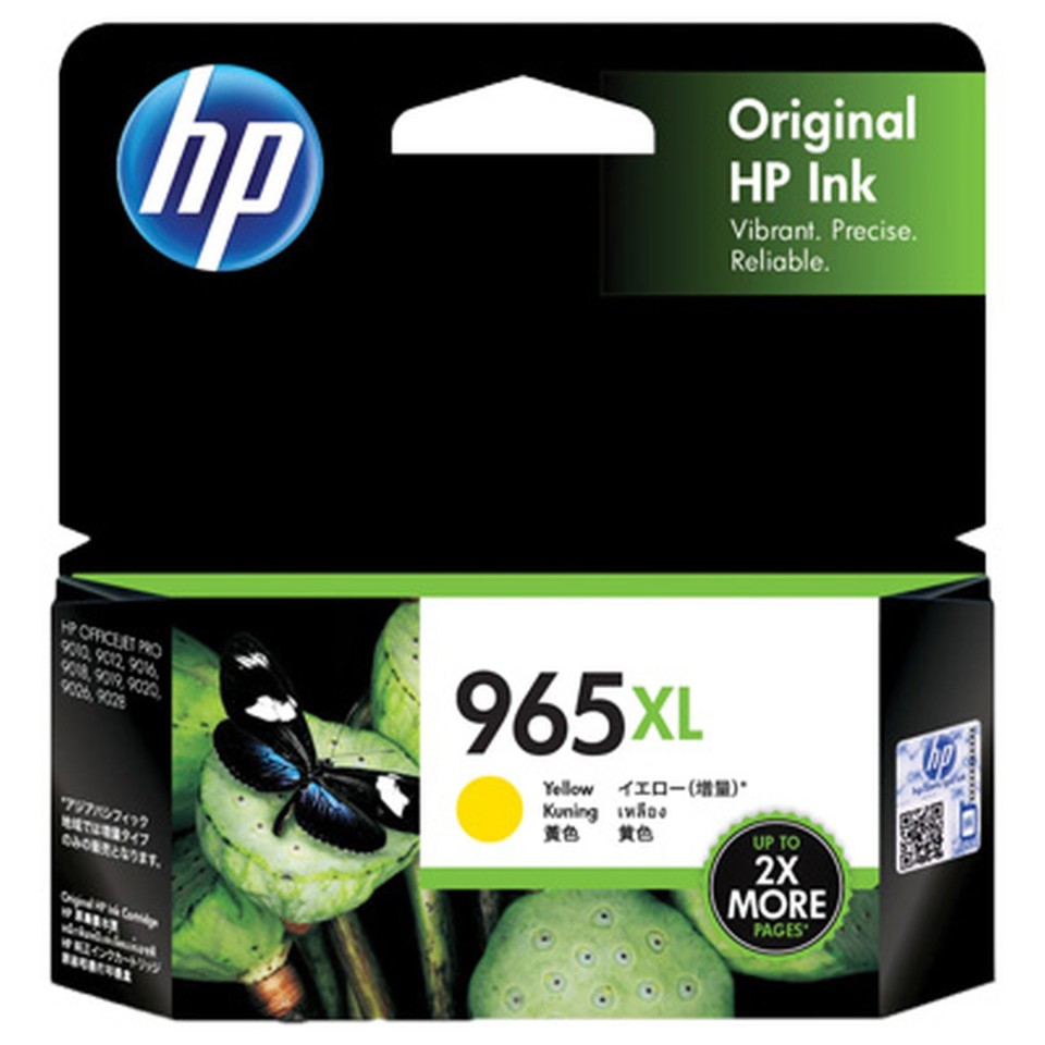 HP Inkjet Ink Cartridge 965XL High Yield Yellow