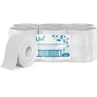 Livi Essentials Premium Mini Jumbo Toilet Tissue 2 Ply White 1050 - ctn 12 image