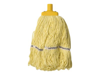 Oates Duraclean Hospital Launder Mop Head 350g Yellow