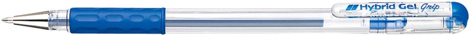 Pentel K116 Hybrid Gel Grip Rollerball Pen 0.6mm Blue