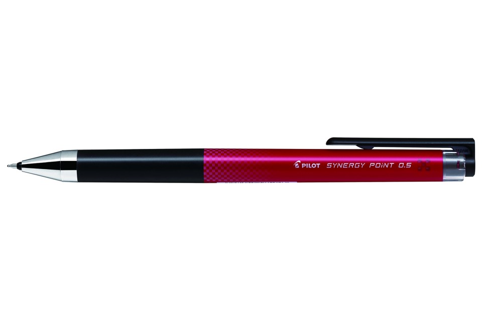 Pilot Synergy Point Gel Ink Pen Retractable Fine BLRT-SNP5-R 0.5mm Red