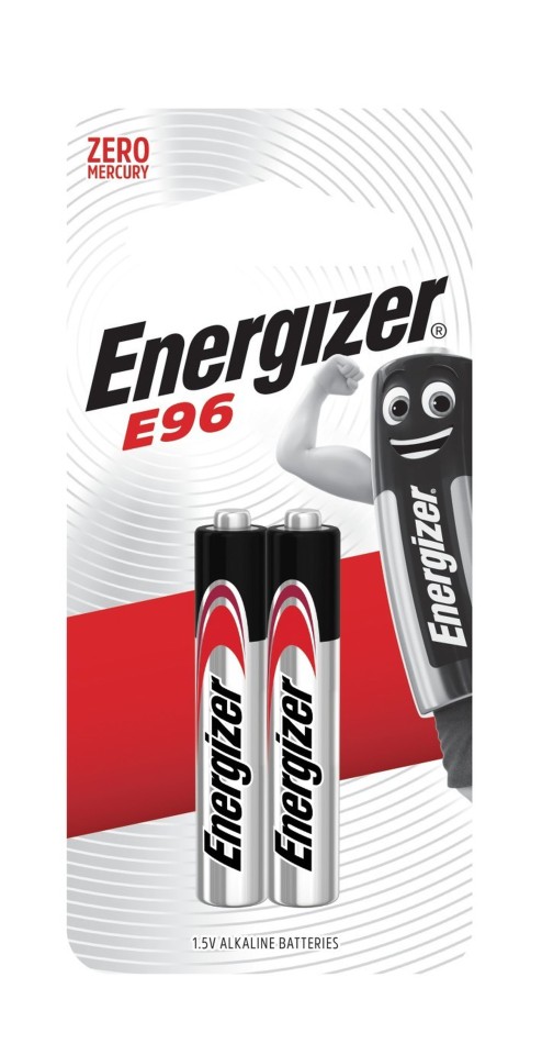 Energizer Max AAAA Battery Alkaline Pack 2