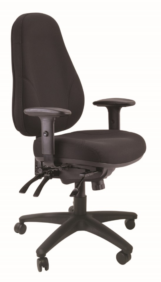 Persona 24/7 Task Chair w/ Arms Leather 