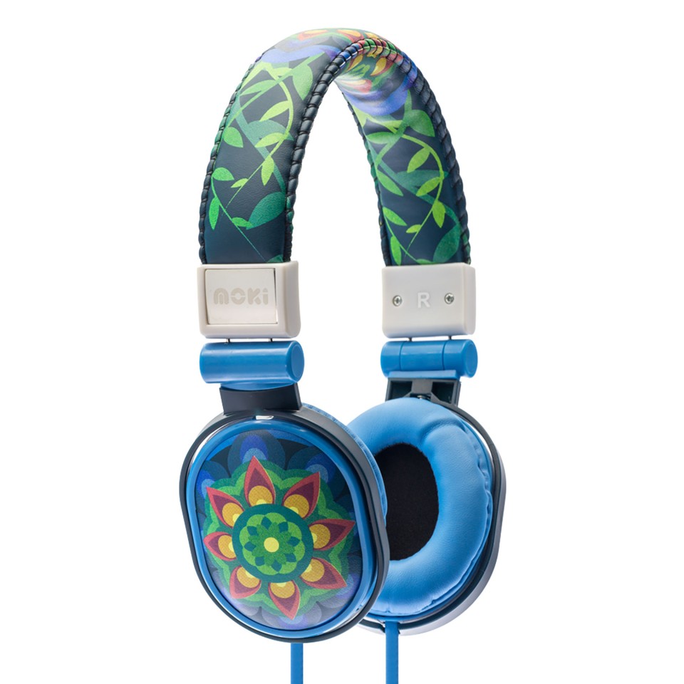 Moki Headphones Popper Mandala Mandala
