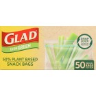 Glad To Be Green Storage Bags Plant Based Resealable 150x90mm Pack 50 image