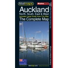 Kiwimaps Auckland Complete Sheet Map 690x1000mm image