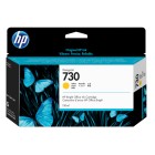 HP DesignJet Inkjet Ink Cartridge 730 130ml Yellow image