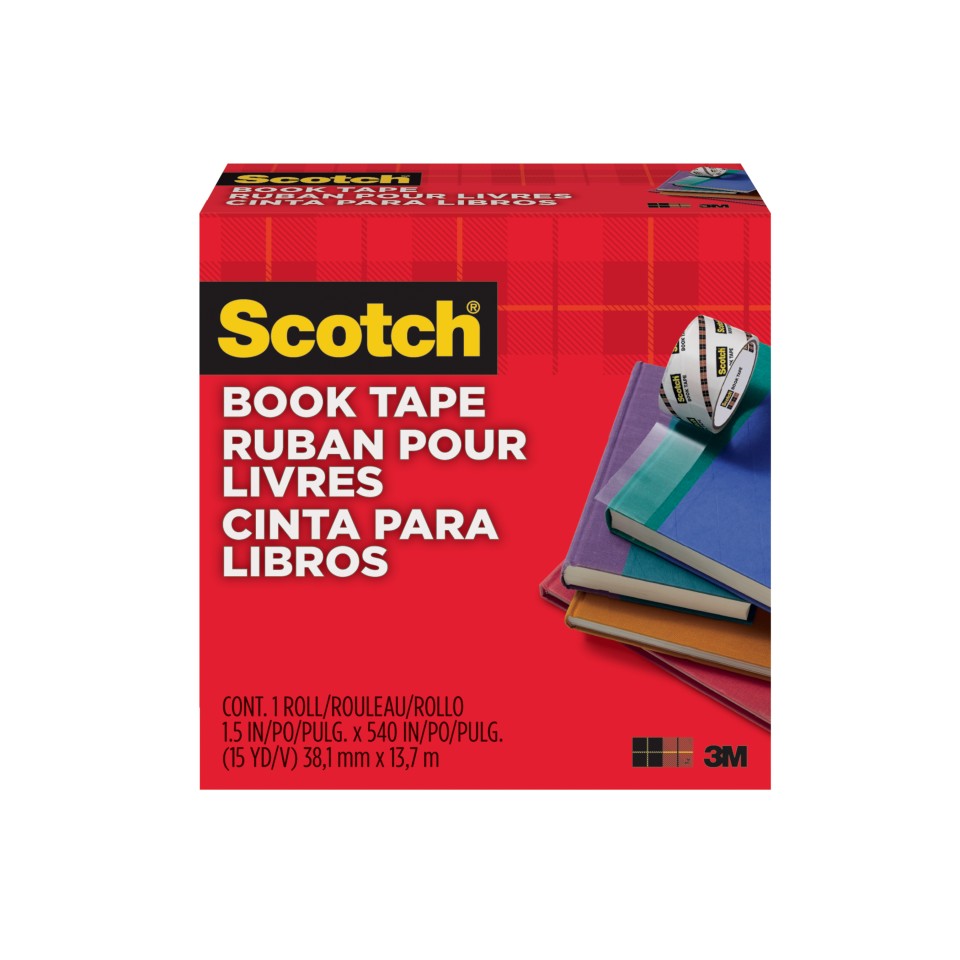 Scotch 845 Book Repair Tape 38mm x 13.7m Roll