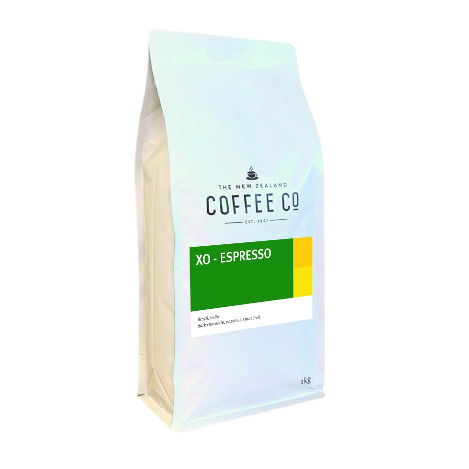 The New Zealand Coffee Co XO Espresso Whole Beans 1kg