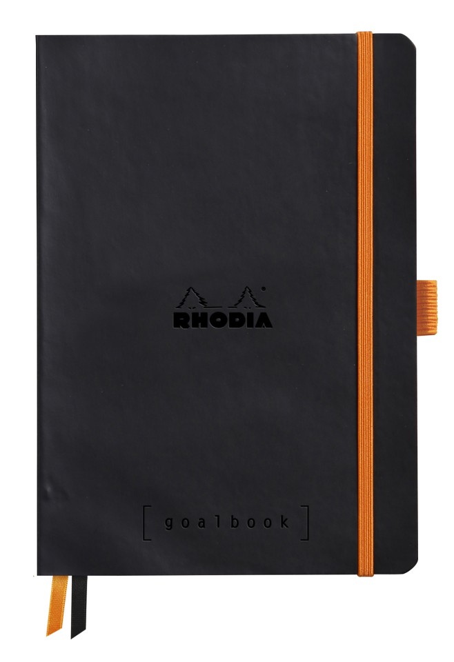 Rhodia Goal Book Dotted A5 240 Pages Black