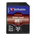Verbatim Premium Memory Card SDHC 32 GB image