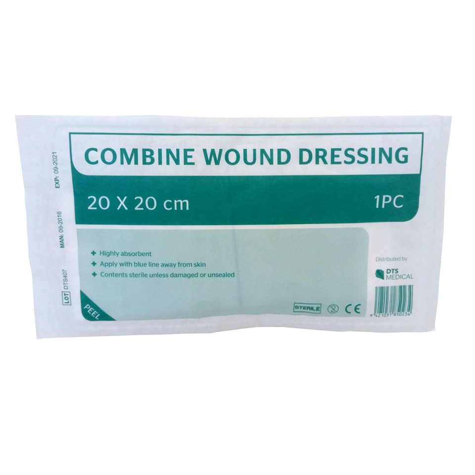 Combine Dressing Wound 200x200mm