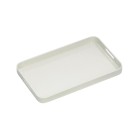 Connoisseur Tray Large With Side Handles Melamine White image