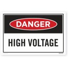 Sign - Danger High Voltage 450 300 Each image