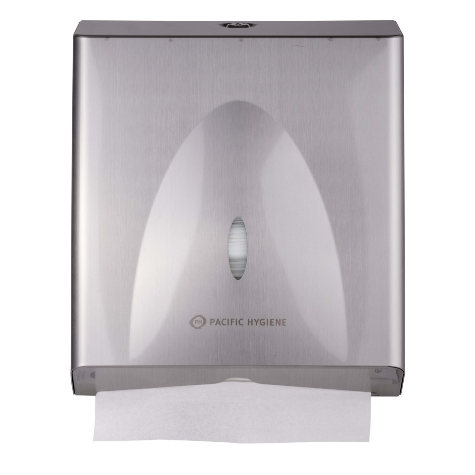 Pacific Hygiene DX55 Ultra Hand Towel Dispenser Stainless Steel