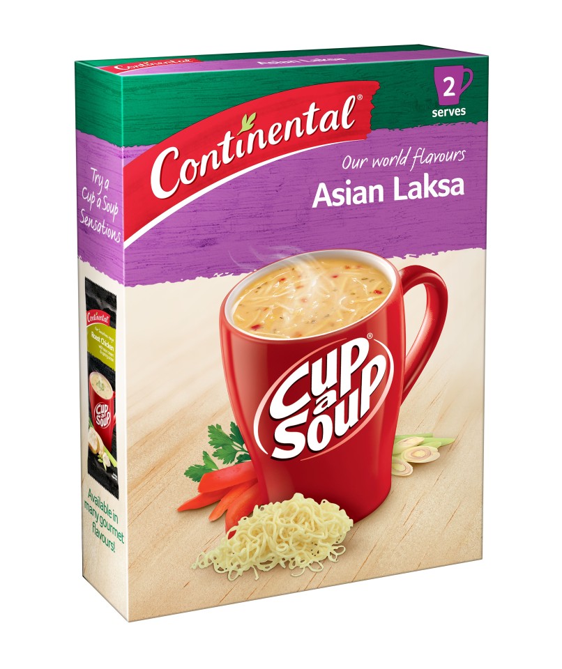 Continental Asian Laska Soup Packet 2