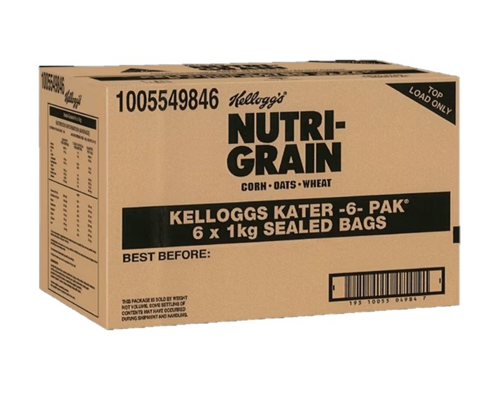 Kellogs Nutri-grain Bulk Pack 6x1000g